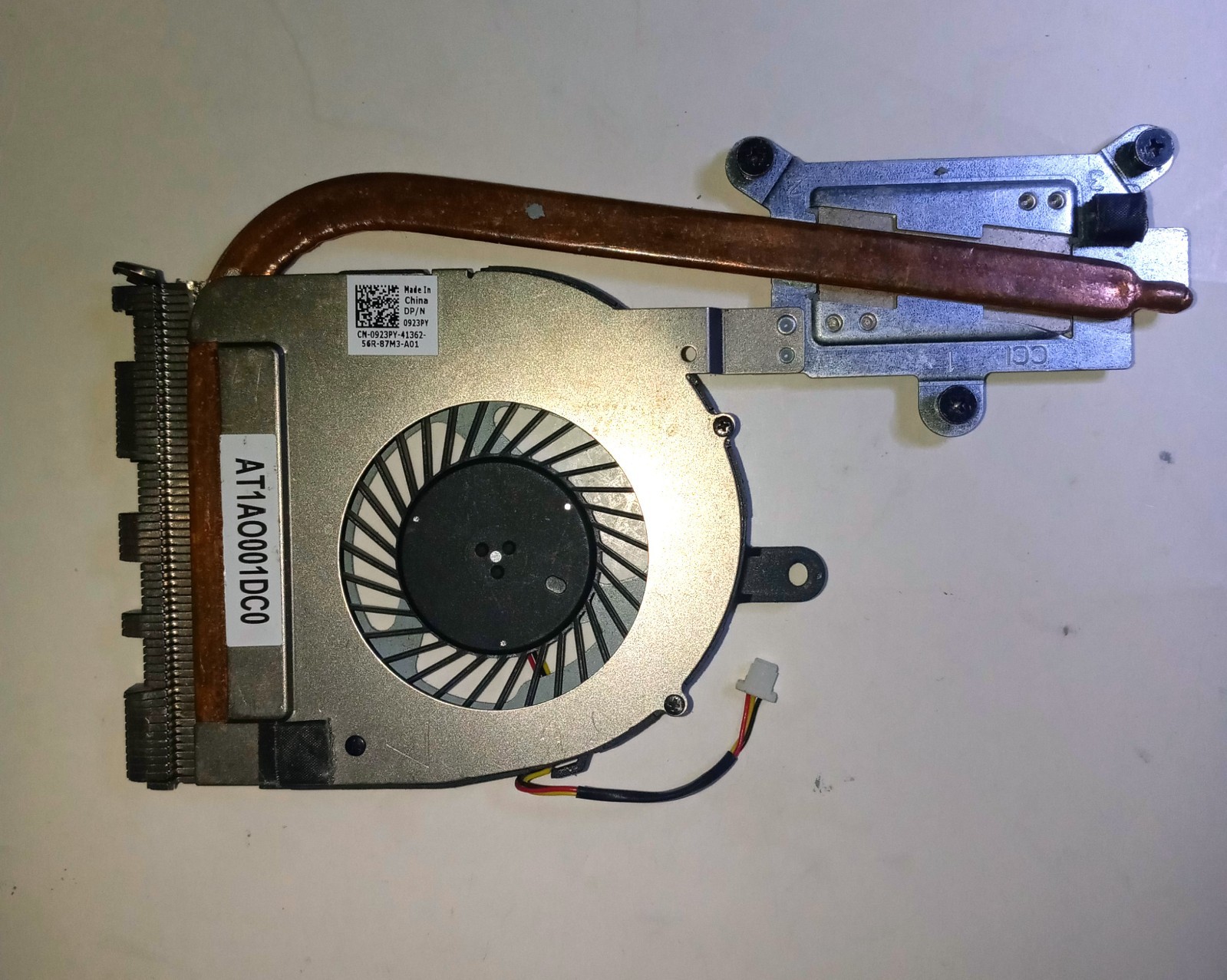 Genuine Dell Inspiron 15 5566 Heatsink with Fan CN-0923PY – Tested