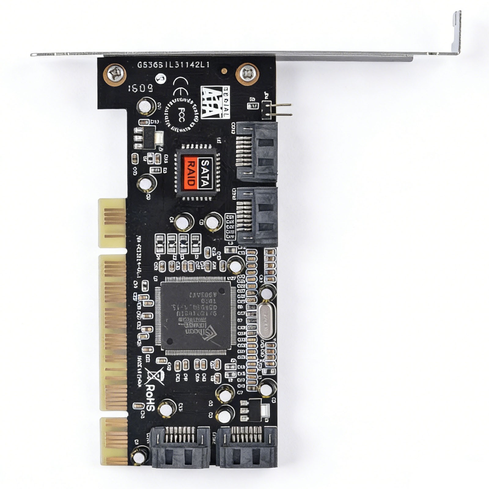 PCI to 4 ports SATA Serial ATA RAID Sil3114 3114 Converter Controller I/O Card