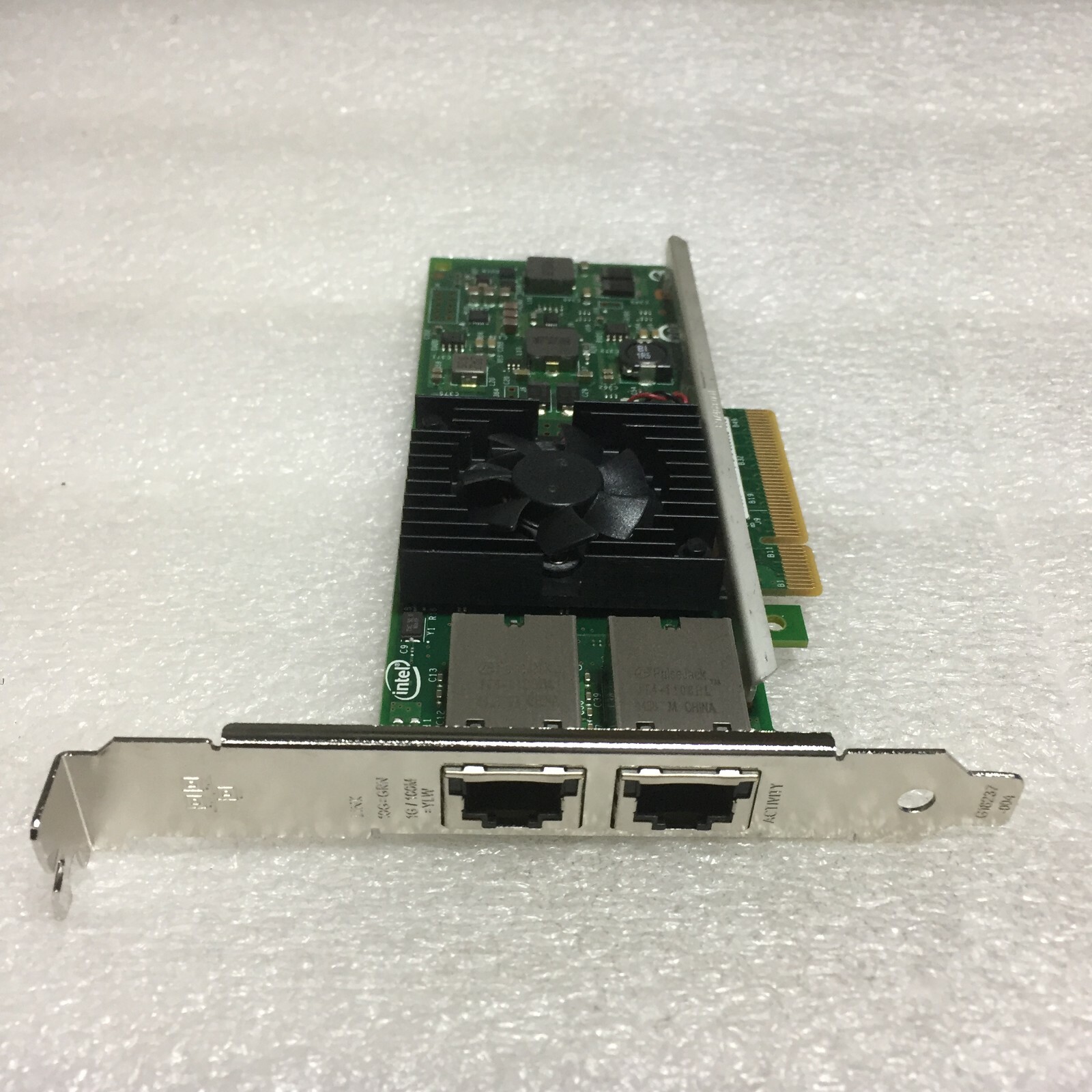 Dell Intel X540-T2 K7H46 Dual-port Network Adapter Full Height Bracket FREE S/H