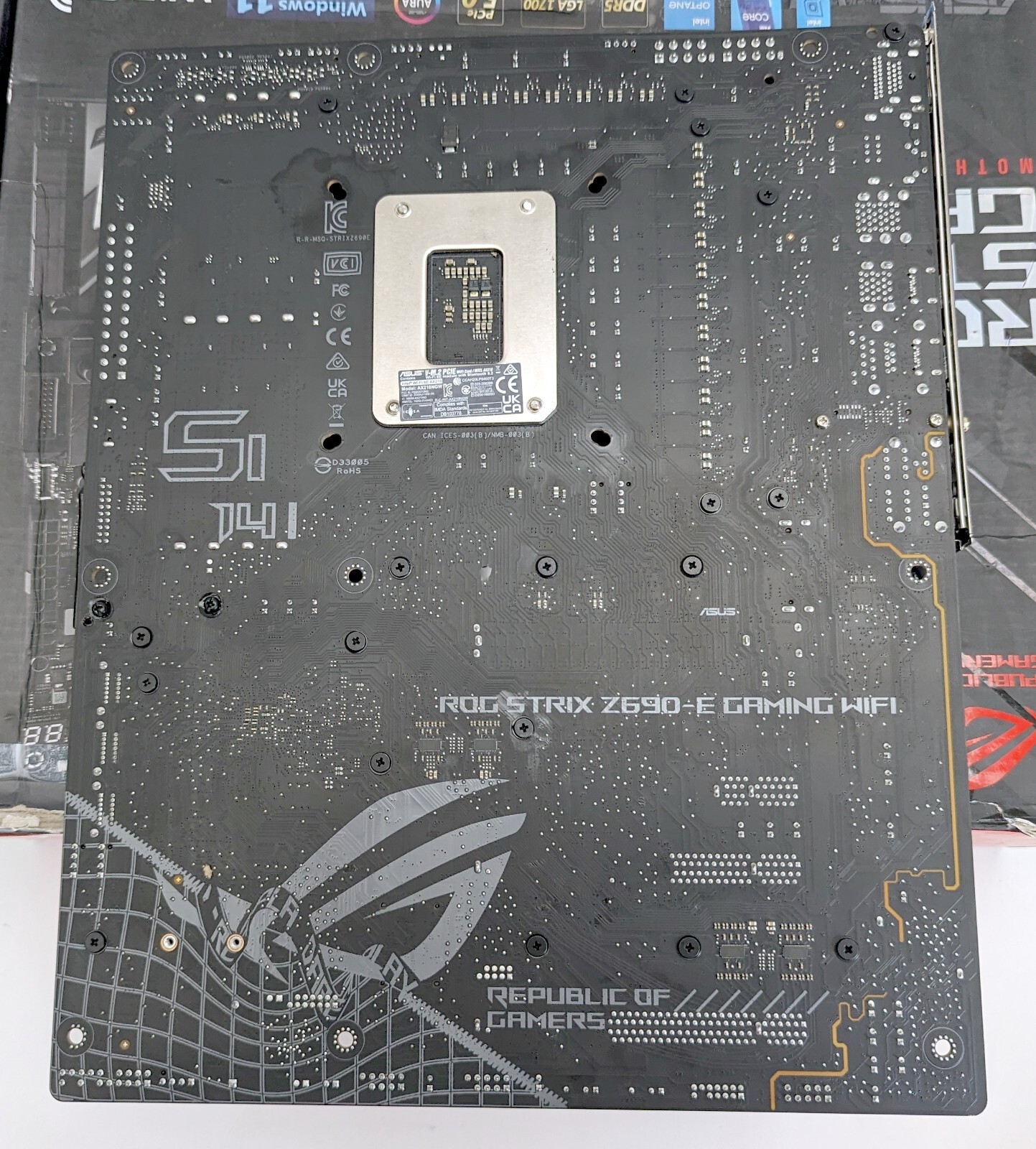 ASUS ROG Strix Z690-E Gaming WiFi 6E LGA 1700 Motherboard NOT TESTED/UNKNOWN