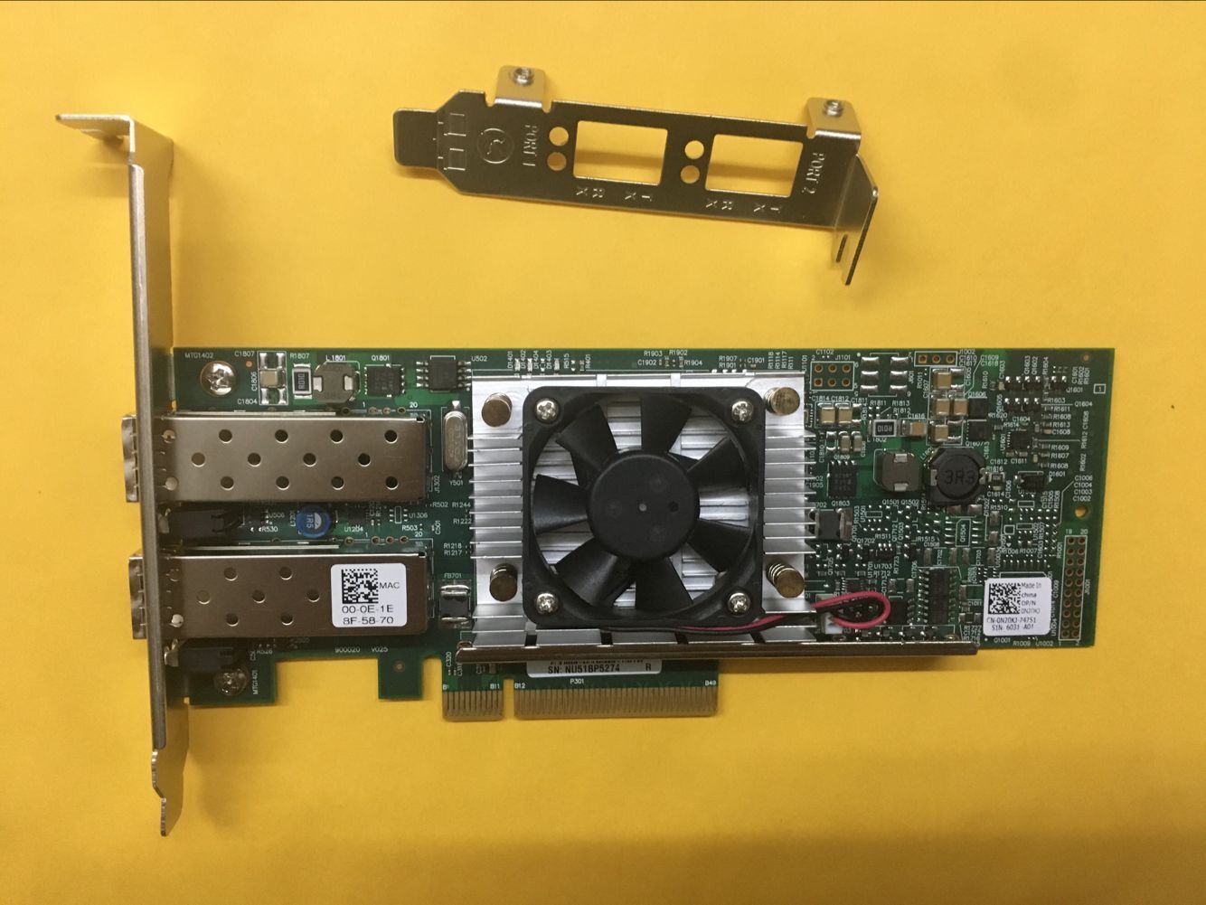 Dell Broadcom BCM57810S 10Gbps SFP+ NetXtreme II Converged Network Adapter N20KJ