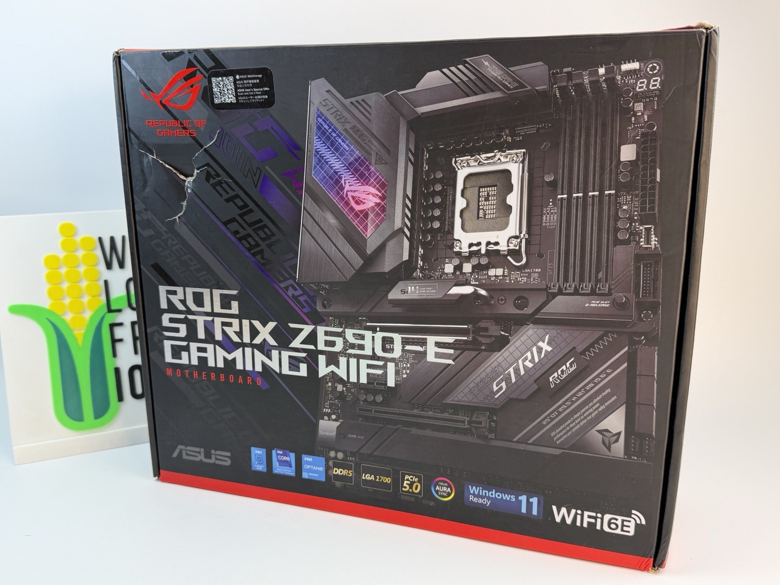 ASUS ROG STRIX Z690-E Gaming Wi-Fi Motherboard Inte LGA 1700 DDR5 ATX