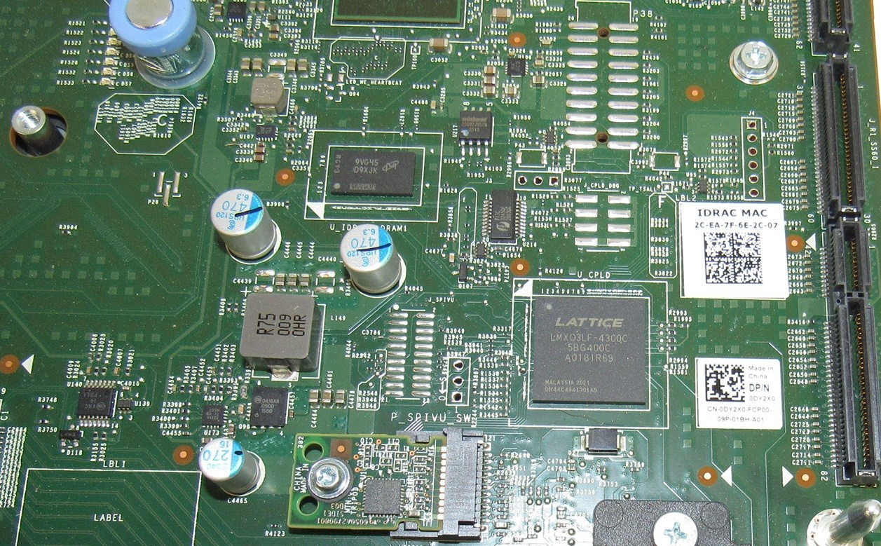 Dell Motherboard for PowerEdge R740 R740XD, w/iDrac 9 Enterprise, TPM 2.0, DY2X0
