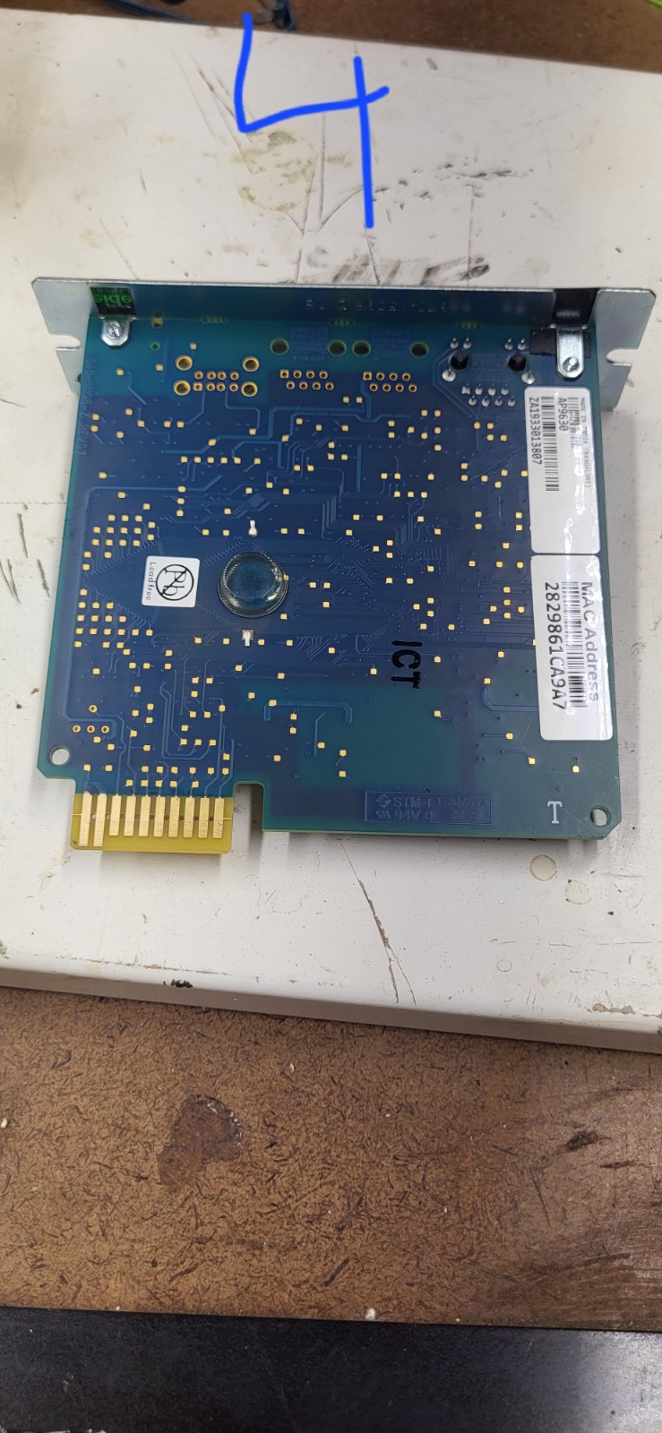 Schneider Electric AP9630 SmartSlot Network Mgmt Card Ethernet RJ-45
