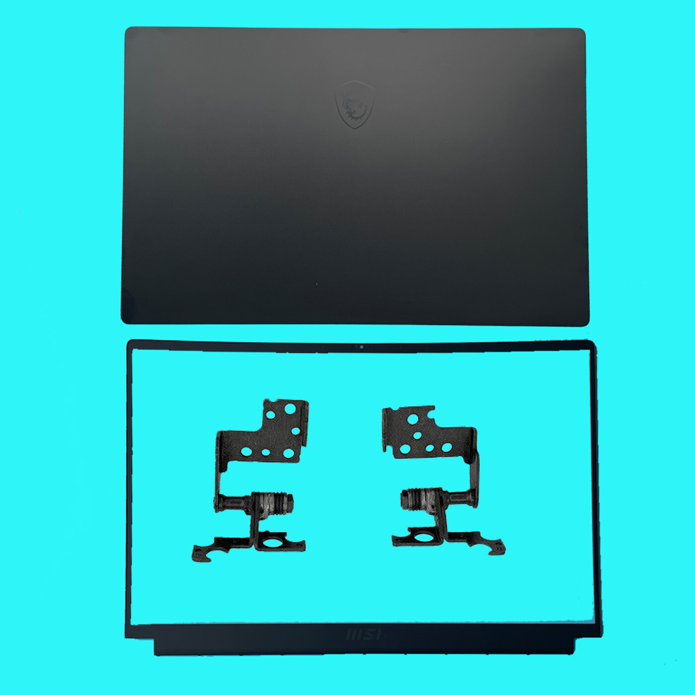 New for MSI GS76 Stealth 11UE 11UH MS-17M1 Laptop LCD Back Cover+Bezel+Hinges US