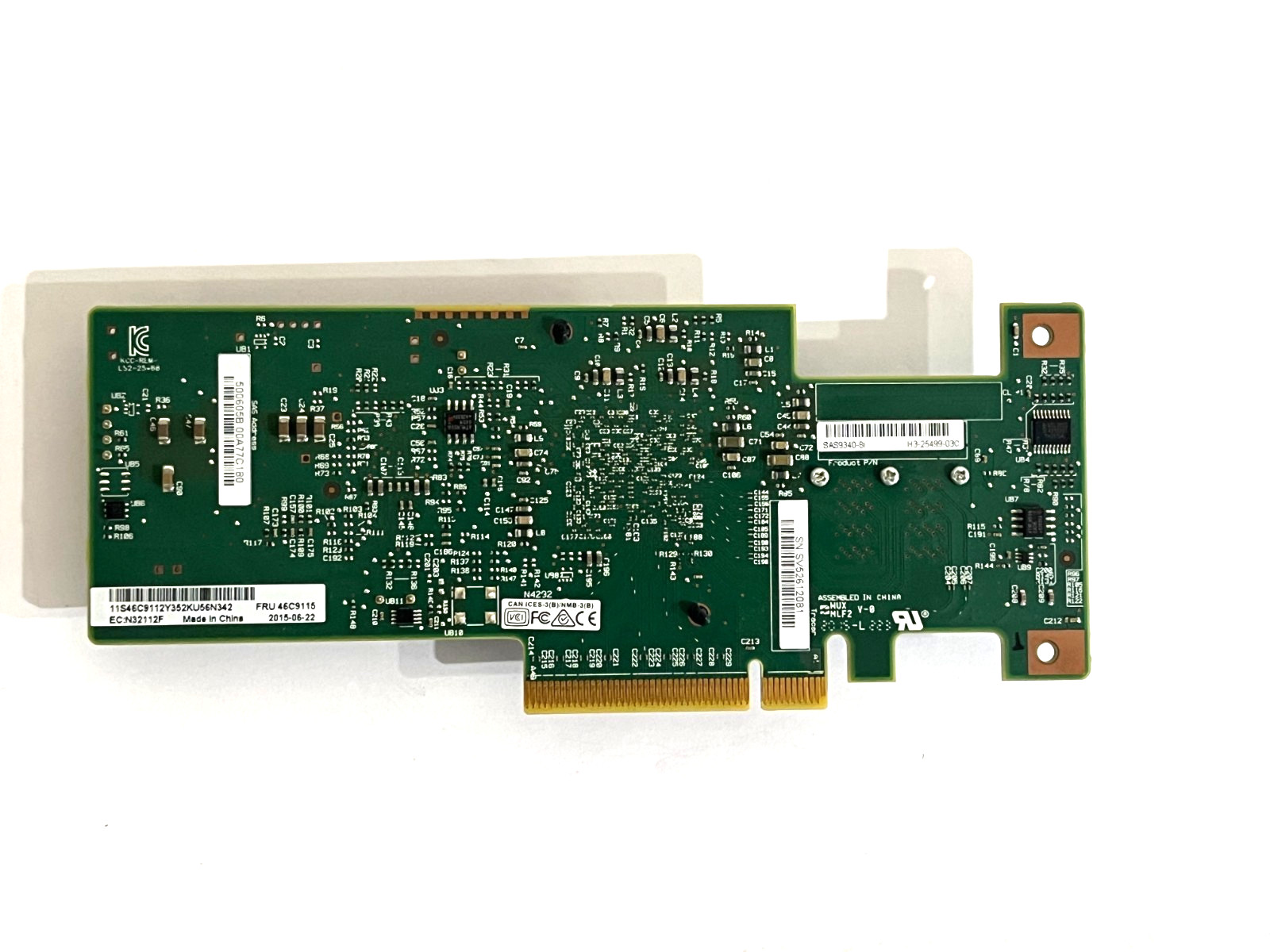 LSI SAS9340-8i 12Gbps SAS 8-Port RAID Card PCIe 3.0 + SAS Cable Lenovo IBM 46C91
