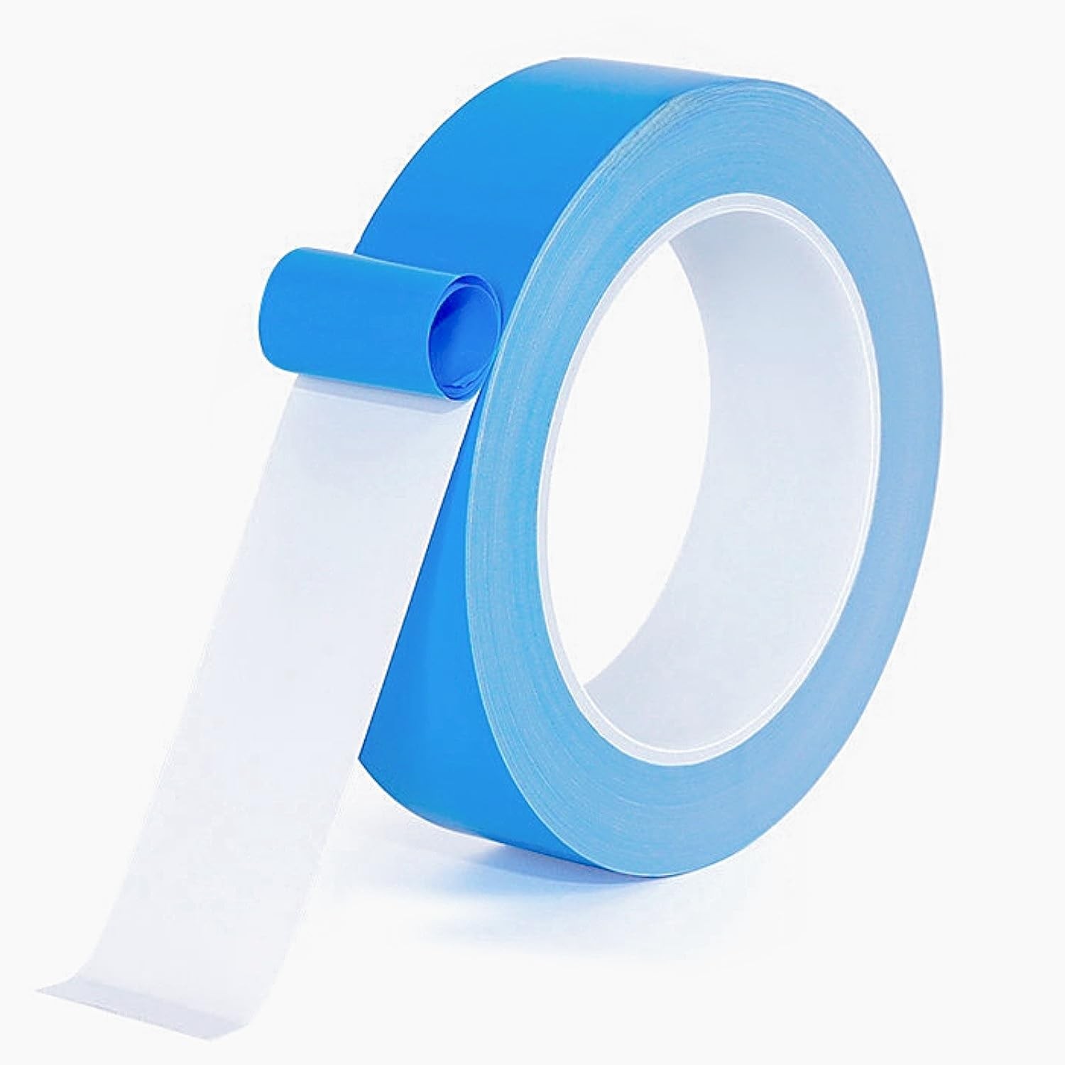 Double Sided Tape 1inch x 66Feet Thermal Heavy x 66 Feet, Blue