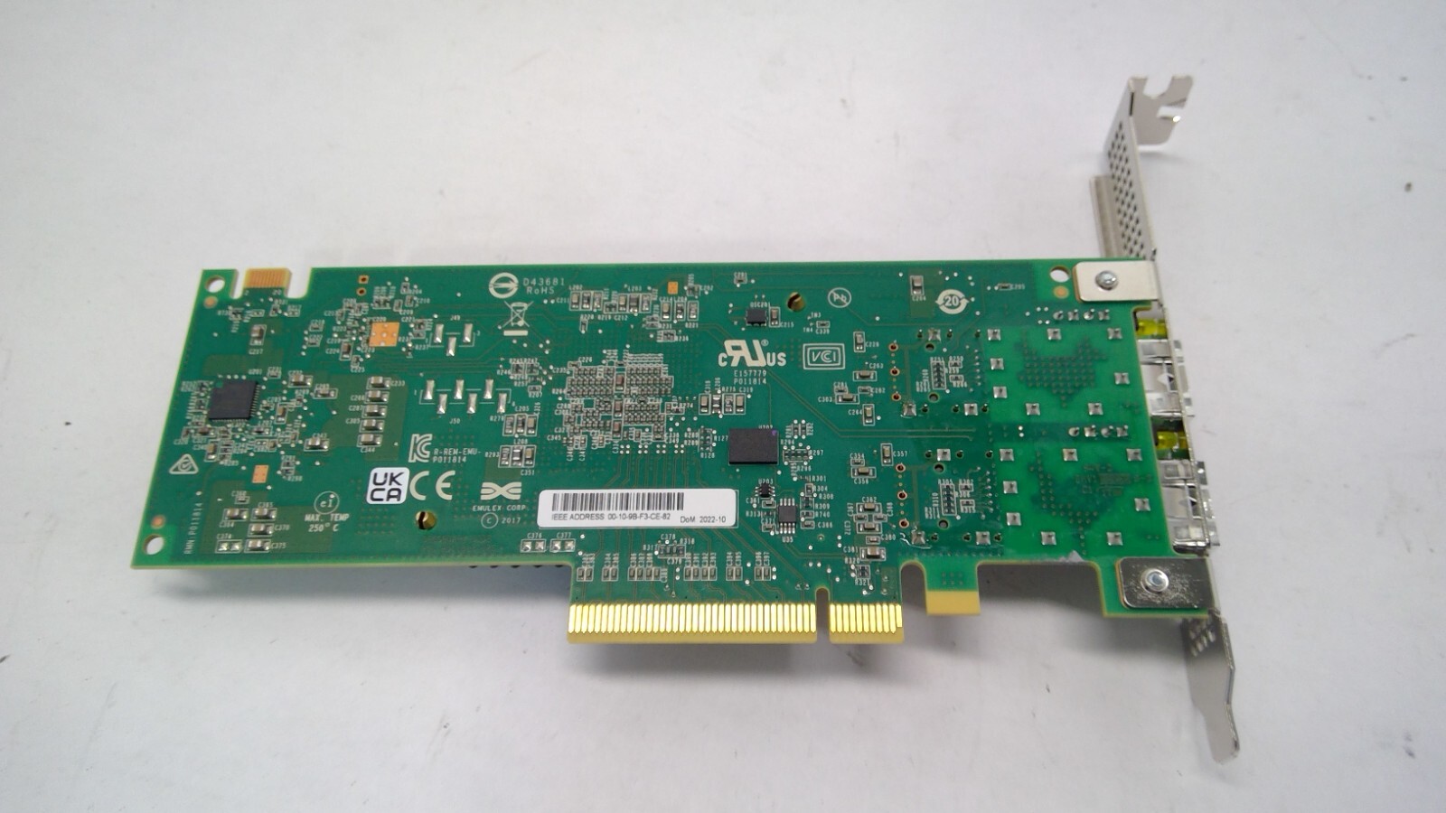 Dell HWXGN LPE35002-M2 Emulex 32GB Dual-Port FC Host Bus Adapter High Profile