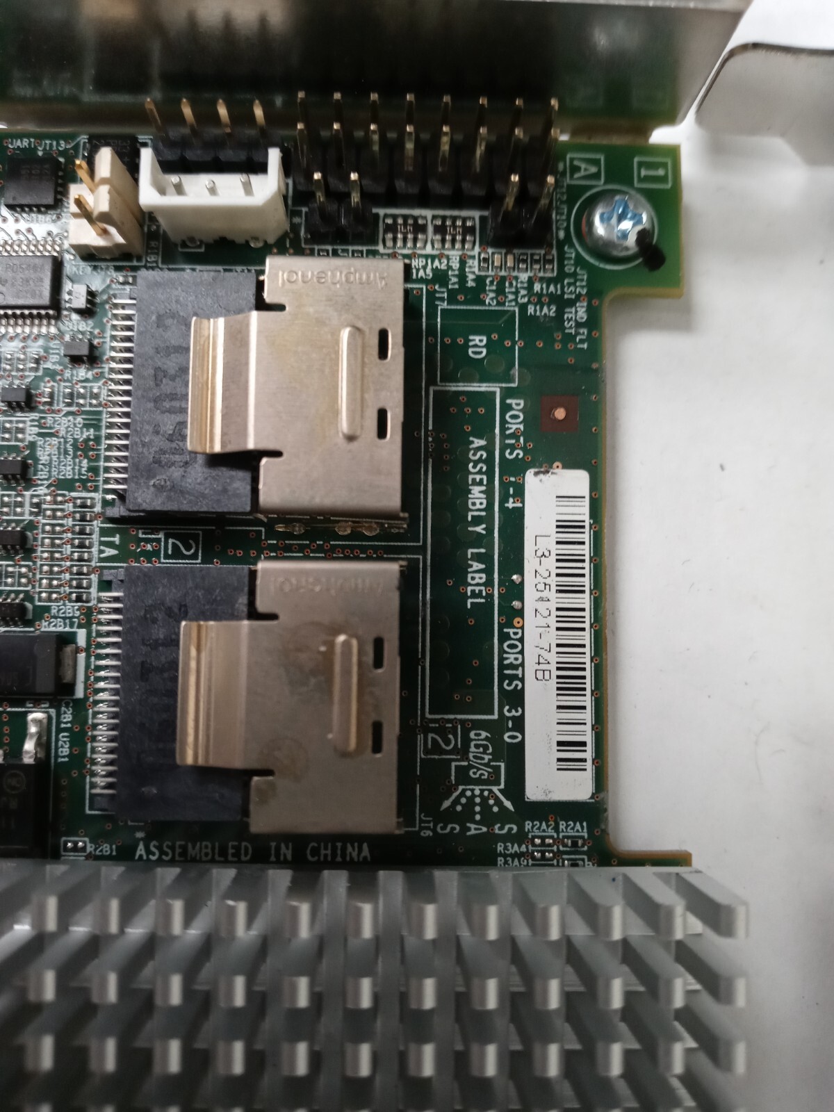 LSI MegaRAID L3-25121-74B 6Gb/s 2.0 x8 PCIE SAS Raid Controller LOT OF 10