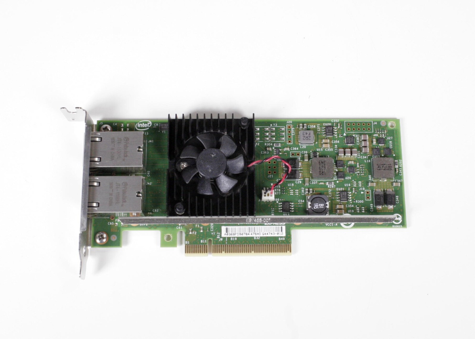 DELL INTEL X540-T2 10GB dual port NIC network PCIe card 3DFV8 YC59T