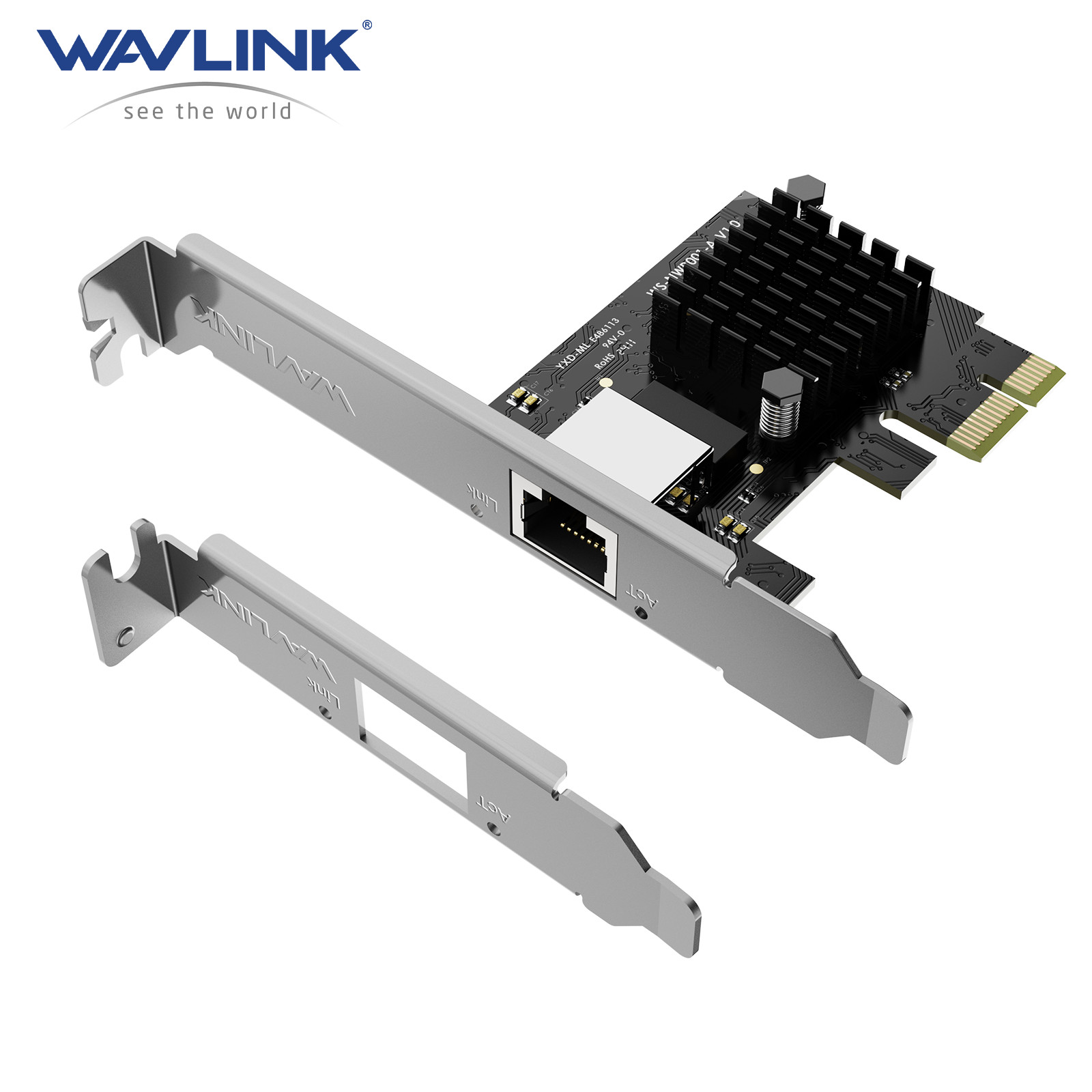 10G/5G/2.5G/1G PCIe Network Card PCI to RJ45 Wifi Card Ethernet LAN Adapter