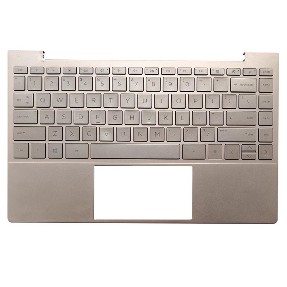 US Keyboard&PalmRest For HP Envy 13-BA000 L96803-001 with backlit Pale Gold Used