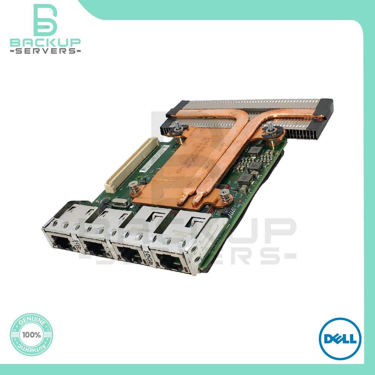 98493 Dell X540 4-Port 10Gbps PCI-Express RJ-45 Network Daughter Card 098493