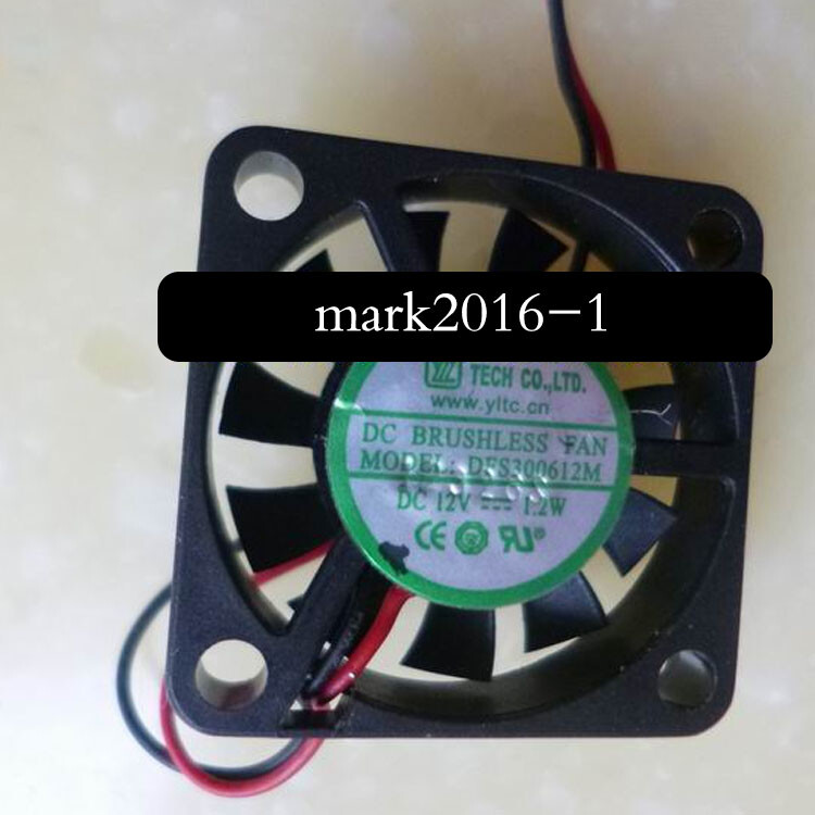 YOUNGLIN DFS300612M 30*6mm 3CM 12V 1.2W 19DB DC BRUSHLESS Cooling Fan
