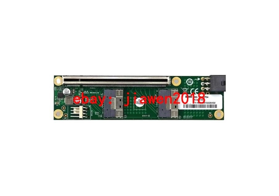 External PCI Express x16 to SFF-8654 Adapter 2*PCI-E X8 + 2*Baseplate 70CM Cable