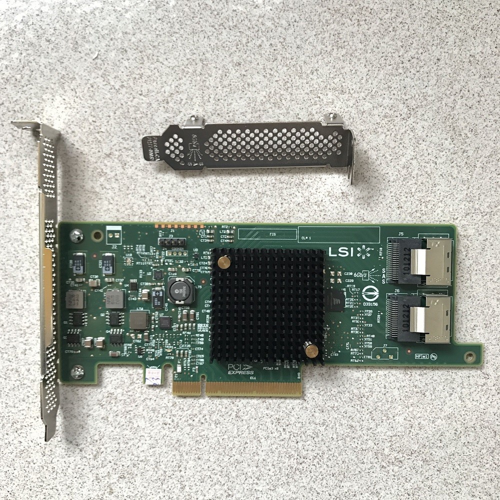 LSI SAS 9207-8i IT Mode SATA SAS 6Gb/s PCI-E 3.0 Host Bus Adapter Card