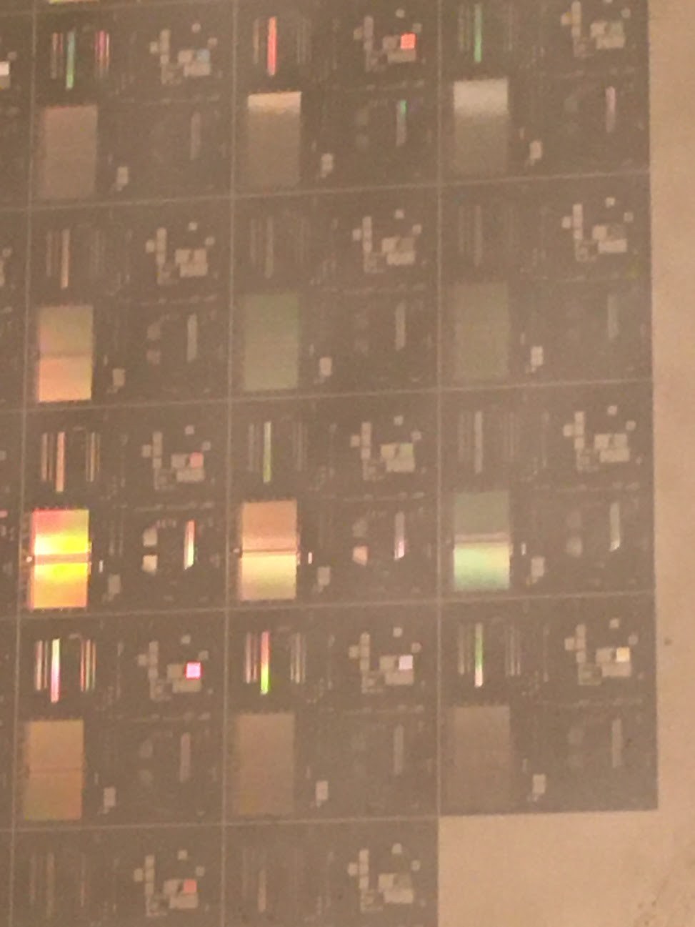 4″ Unknown SIL1 Silicon Wafer 1980s Extremely Rare Vintage CPU Chip