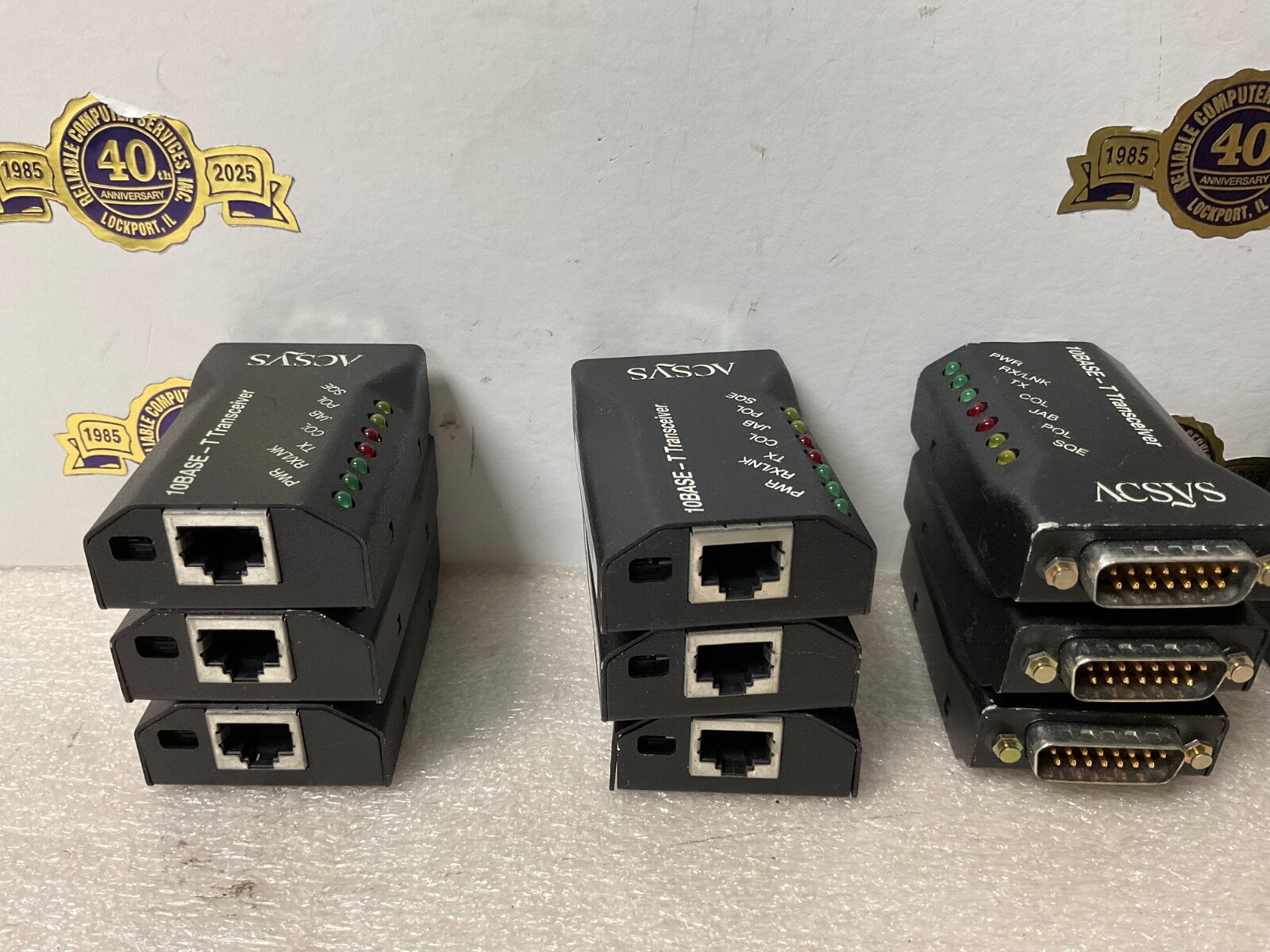 CONNECTWARE Lot 15 10BASE Transceiver -9- 98098-2 10BASE-T -6 98099-5 10BASE-FL