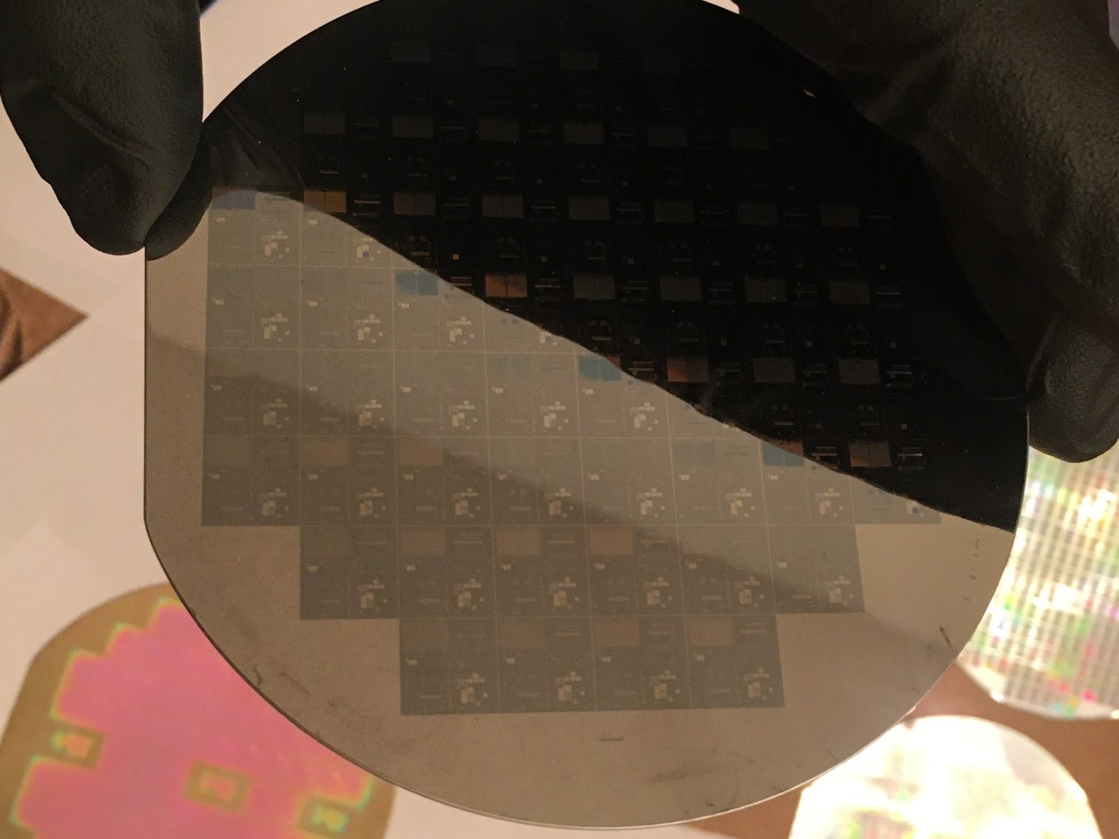 4″ Unknown SIL1 Silicon Wafer 1980s Extremely Rare Vintage CPU Chip