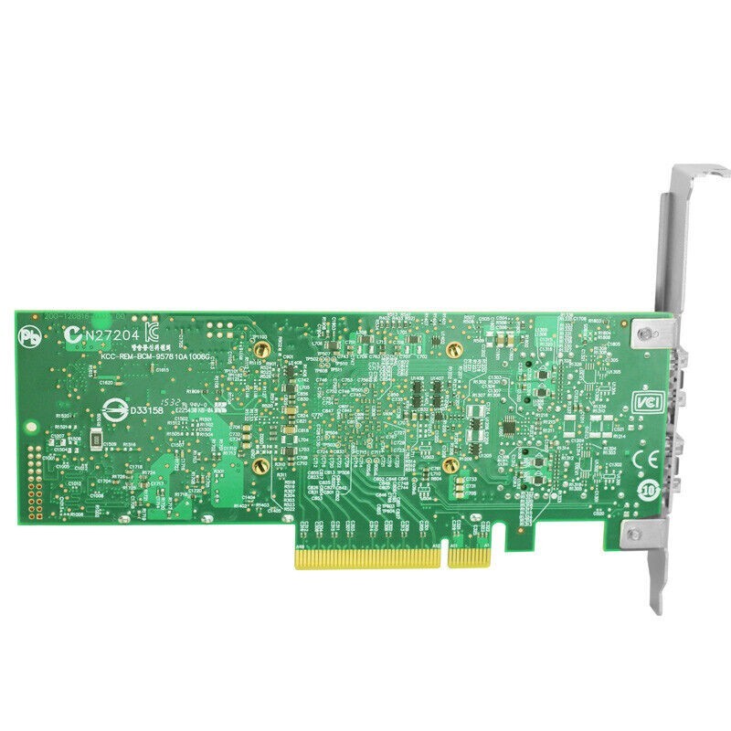 Y40PH Dell Broadcom 57810 Dual Port 10GB SFP+ PCIe Network Adapter Card