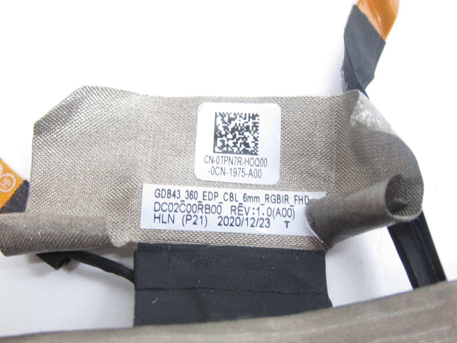 Dell OEM Latitude 7420 2-in-1 LCD Video Cable -6mm IR- AMA01 TPN7R