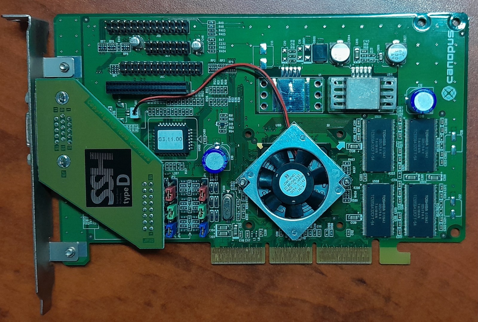 Canopus Spectra F11 – Nvidia GeForce2 32MB AGP