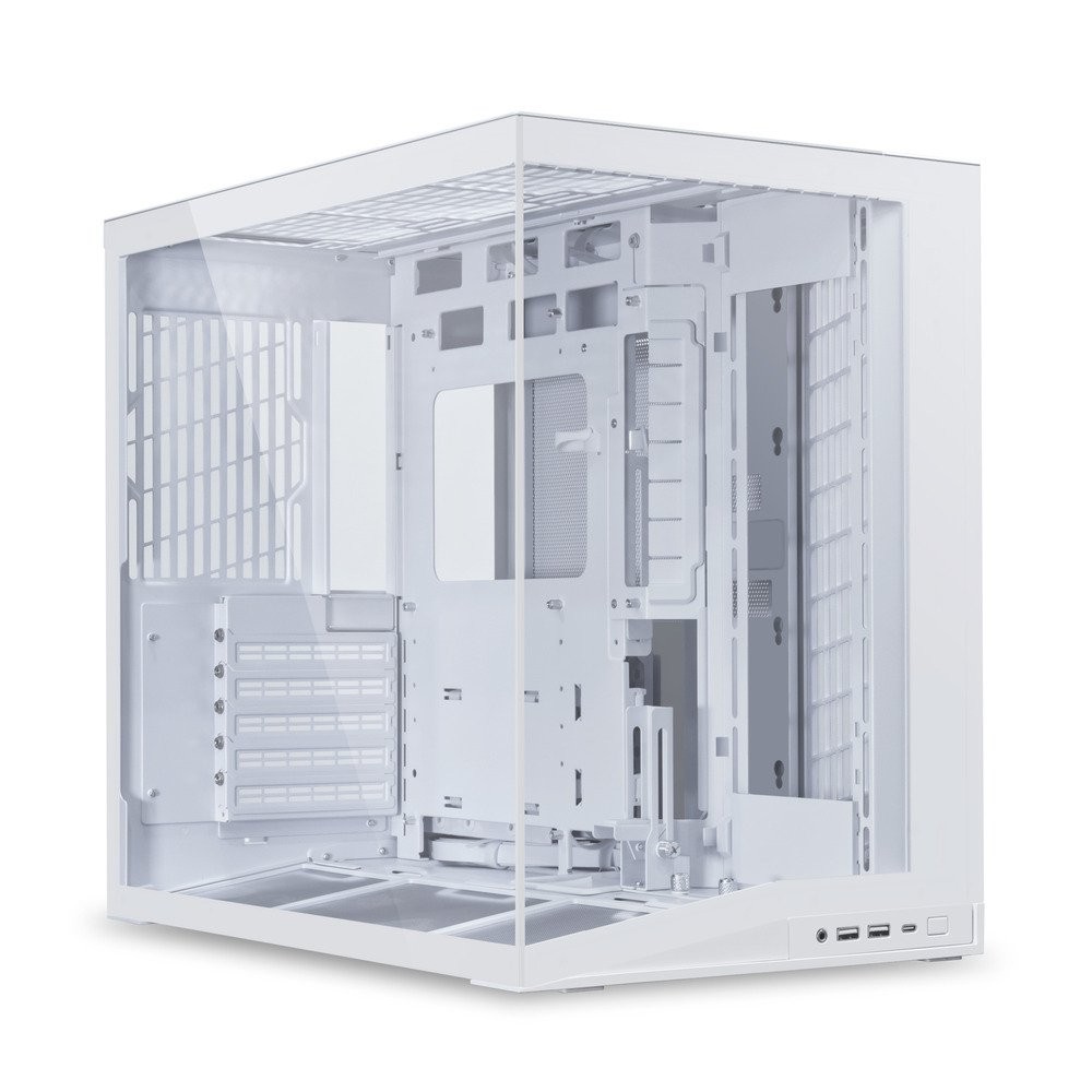 LIAN LI O11D MINI V2 O11DMIV2W Compact ATX Mid-Tower Airflow Computer Case White