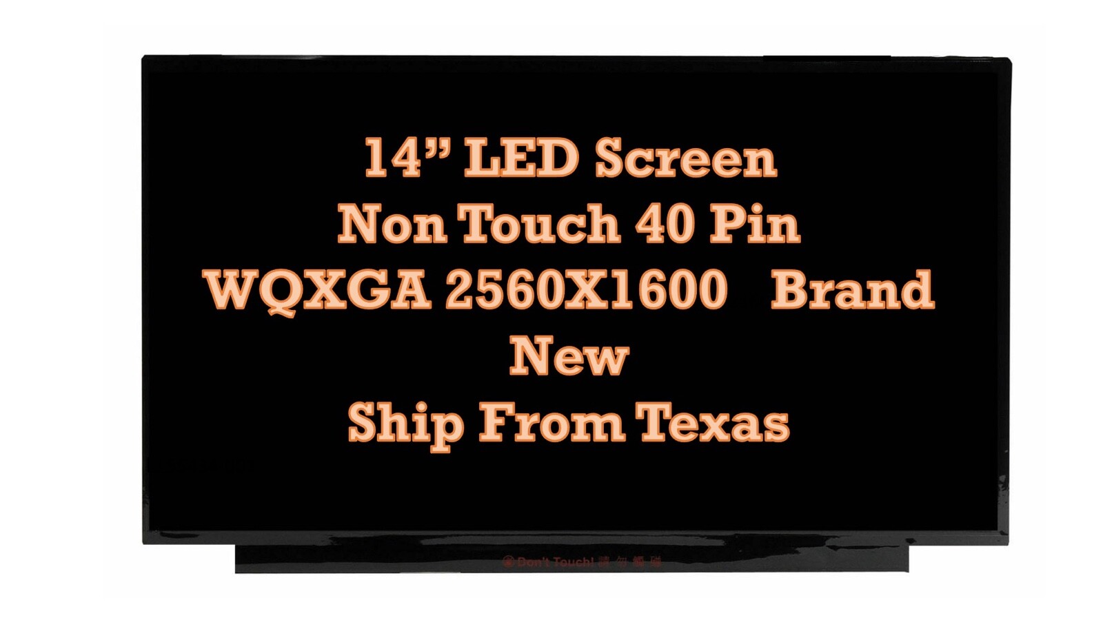 16:10 120Hz QHD 2560×1600 14″ LM140GF2L01 NE140QDM-NX1 LCD Screen IPS Display