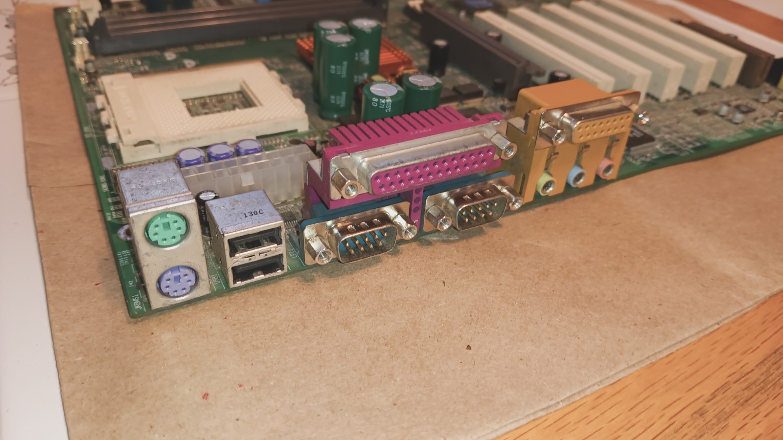 MSI K7T266 Pro Ver 1.0 /MS-6380 LE Socket 462 DDR AGP PCI ATX Motherboard, Works