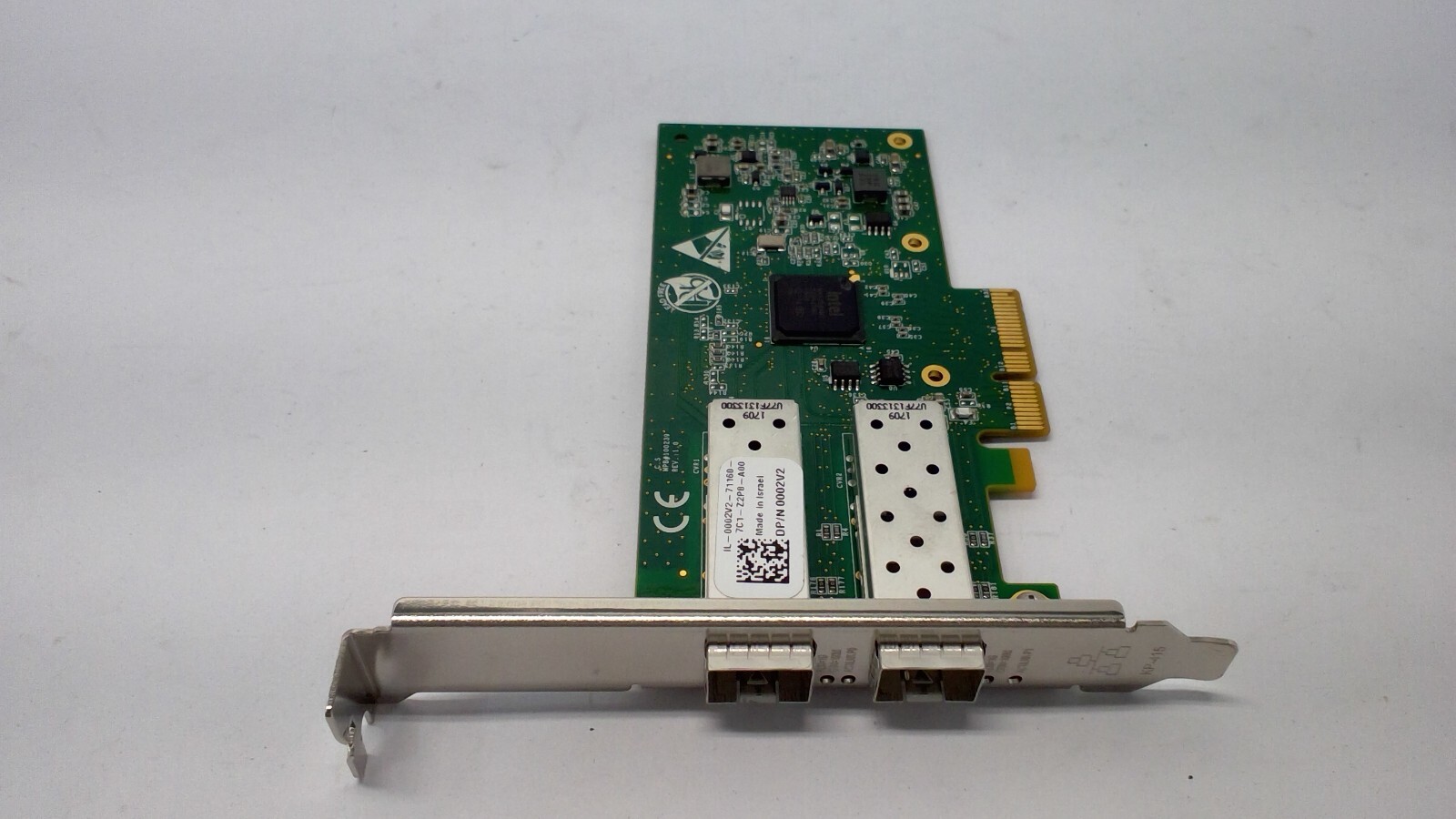 Dell 0002V2 Intel i350 Dual Port SFP 10GB PCI-e Ethernet Server Adapter i350-AM2
