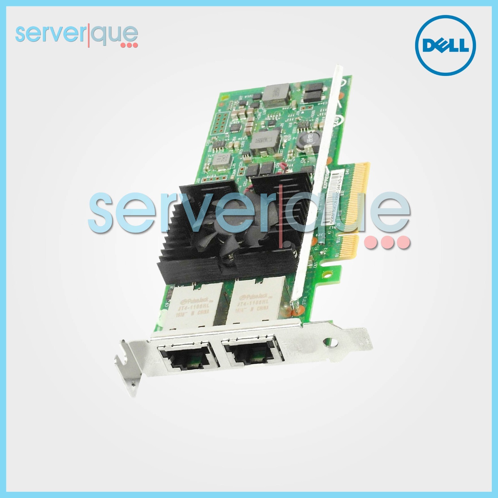 Dell Intel X540-T2 Dual-Ports 10Gbps PCI-E Converged 3DFV8 Network Adapter