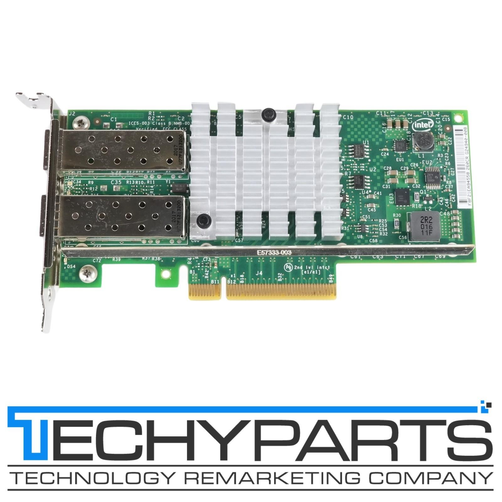 Intel EX520DA2G2P5 X520-DA2 Dual Port 10Gb PCI-E 2.0 x8 Ethernet Network Adapter