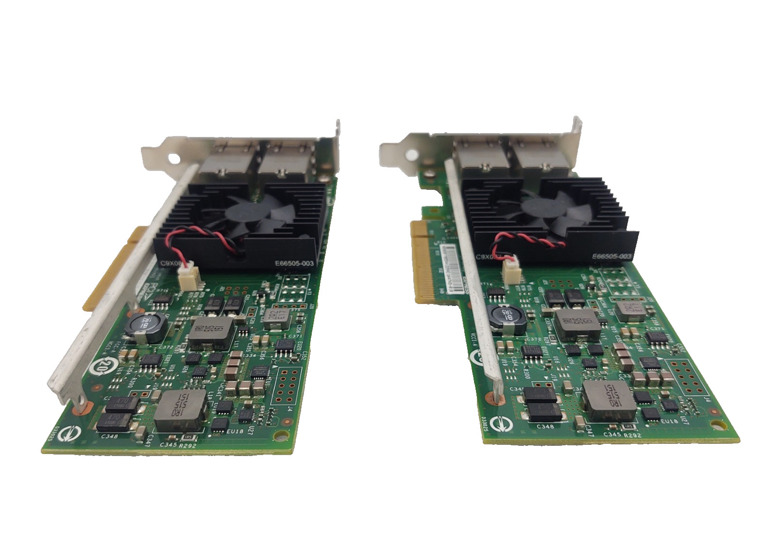 INTEL DELL X540-T2 CONVERGED Dual Port 10Gb Ethernet Network 03DFV8 0K7H46 Low P