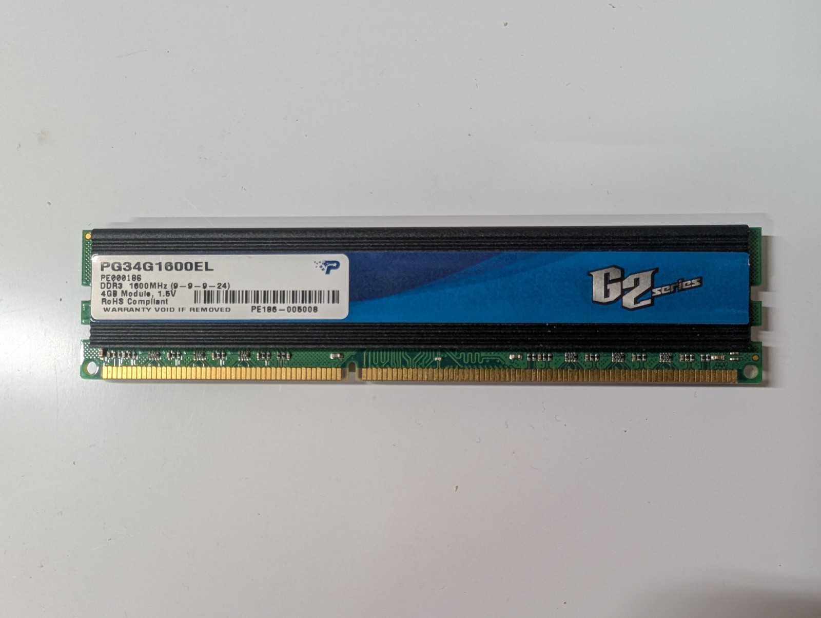 Patriot 8GB (2x4GB) DDR3 1600MHz PC3-12800 Desktop RAM Memory Non-ECC DIMM