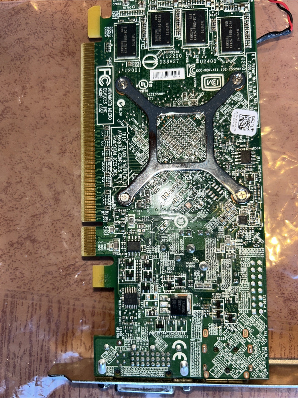 Radeon AMD 8570 GPU Low Profile Card P/N 7121 A00400G 506B2P