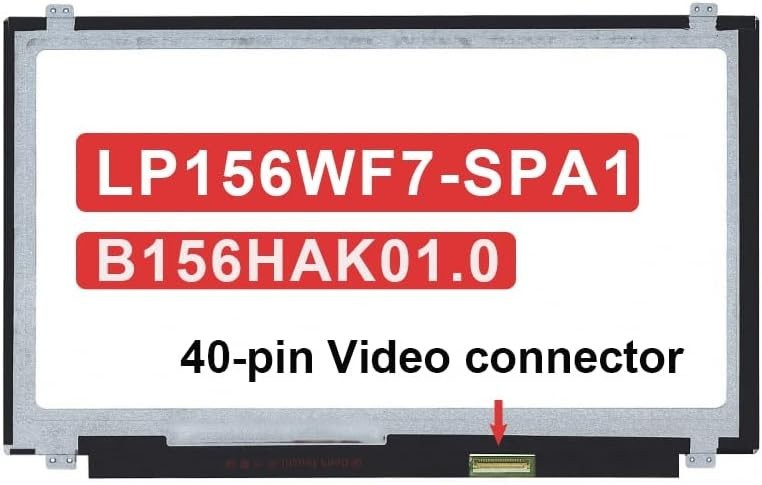 15.6″ LCD Touch Screen Assembly LP156WF7 SP A1 Dell Inspiron i5558-8571SLV