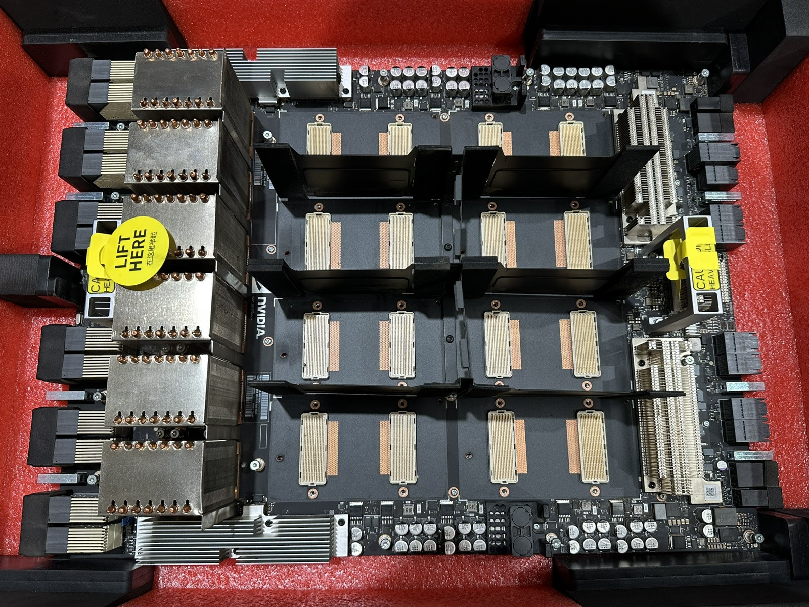 Nvidia HGX A100 8 GPU SXM4 Baseboard W/ NvSwitch Heatsink 40GB & 80GB TESTED