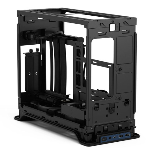 Fractal Design Era 2 Midnight Blue PC Computer SFF Case Mini ITX FD-C-ERA2N-03