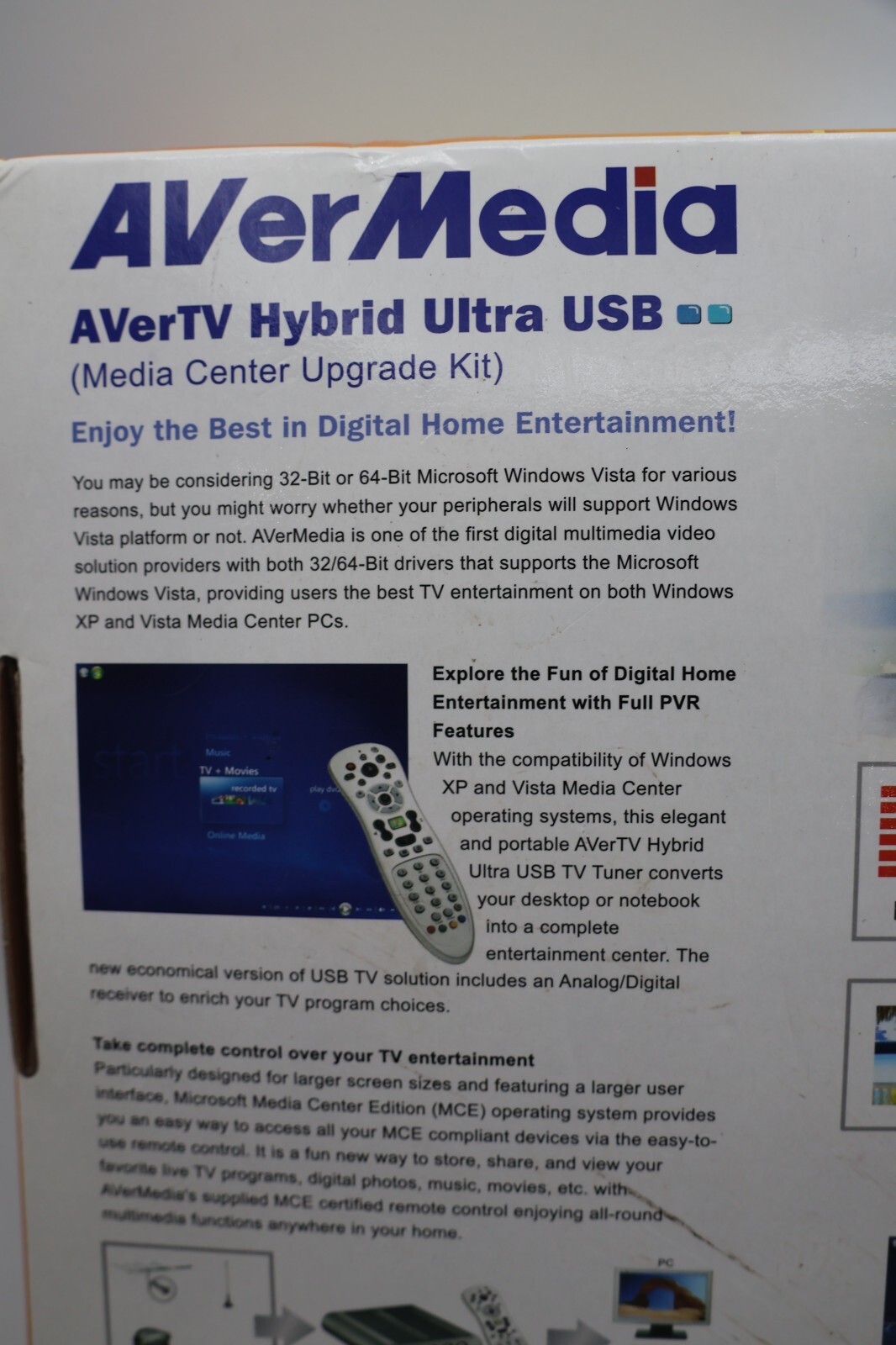 Avermedia Averkey Ultra Computer to TV Converter NEW Open Box- Dut’s Deals