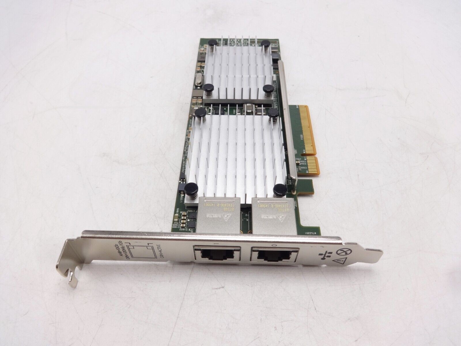 HPE 10GbE RJ45 Dual Port Card 530T ProLiant Gen8 Gen9 Gen10 Servers Full Height