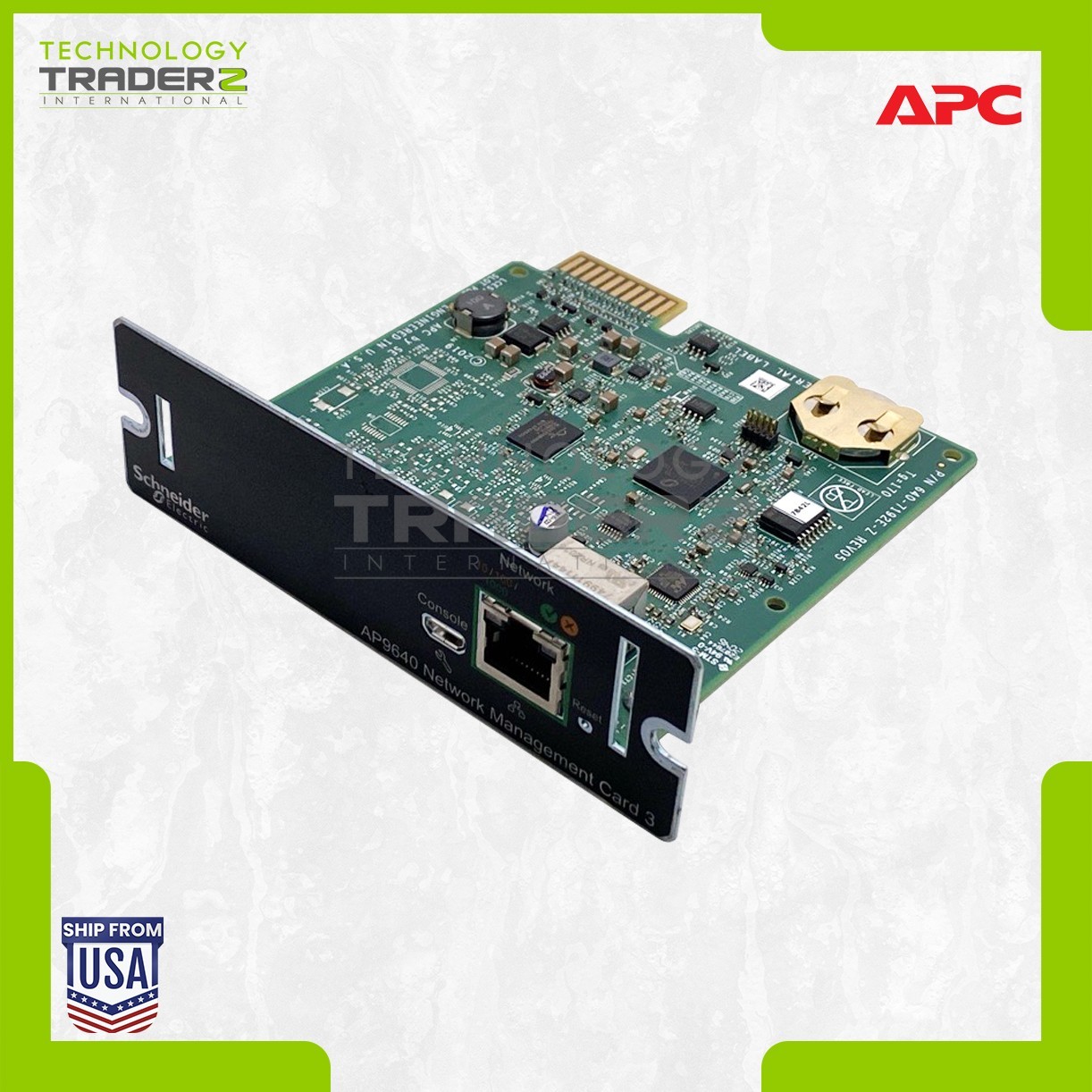 AP9640 APC UPS Network Management Card 3 640-7192E-Z **Pulled**