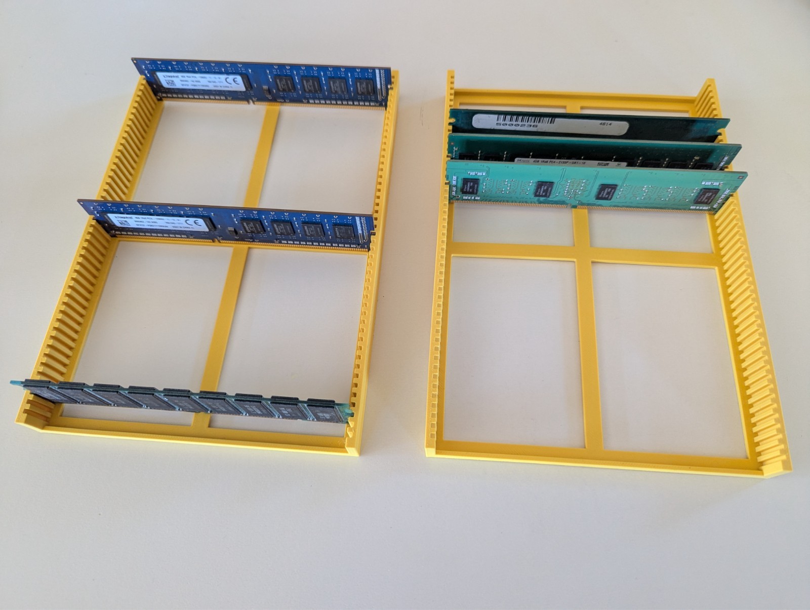 RAM Memory Stick Module Tray Container Holder – 48 Desktop – STICKS NOT INCLUDED