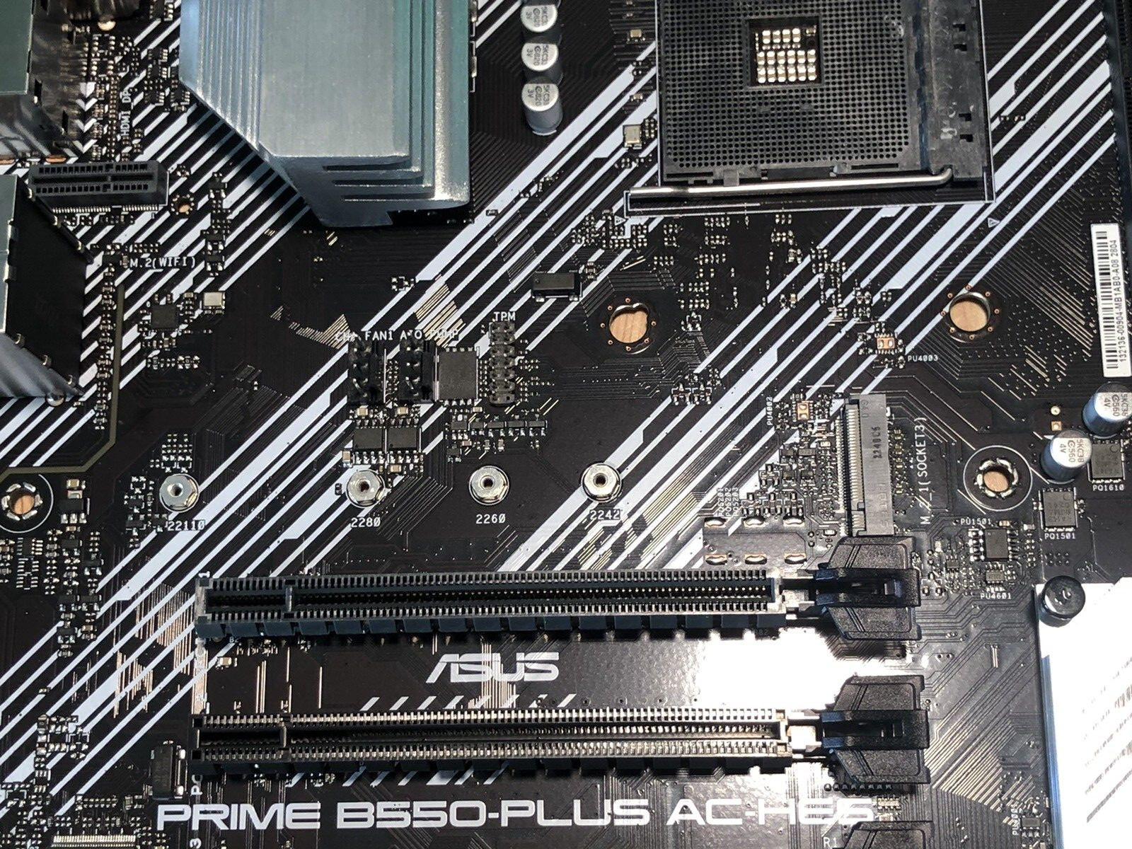 ASUS PRIME B550-PLUS AC-HES, Socket AM4, AMD Ryzen Motherboard *Please Read*