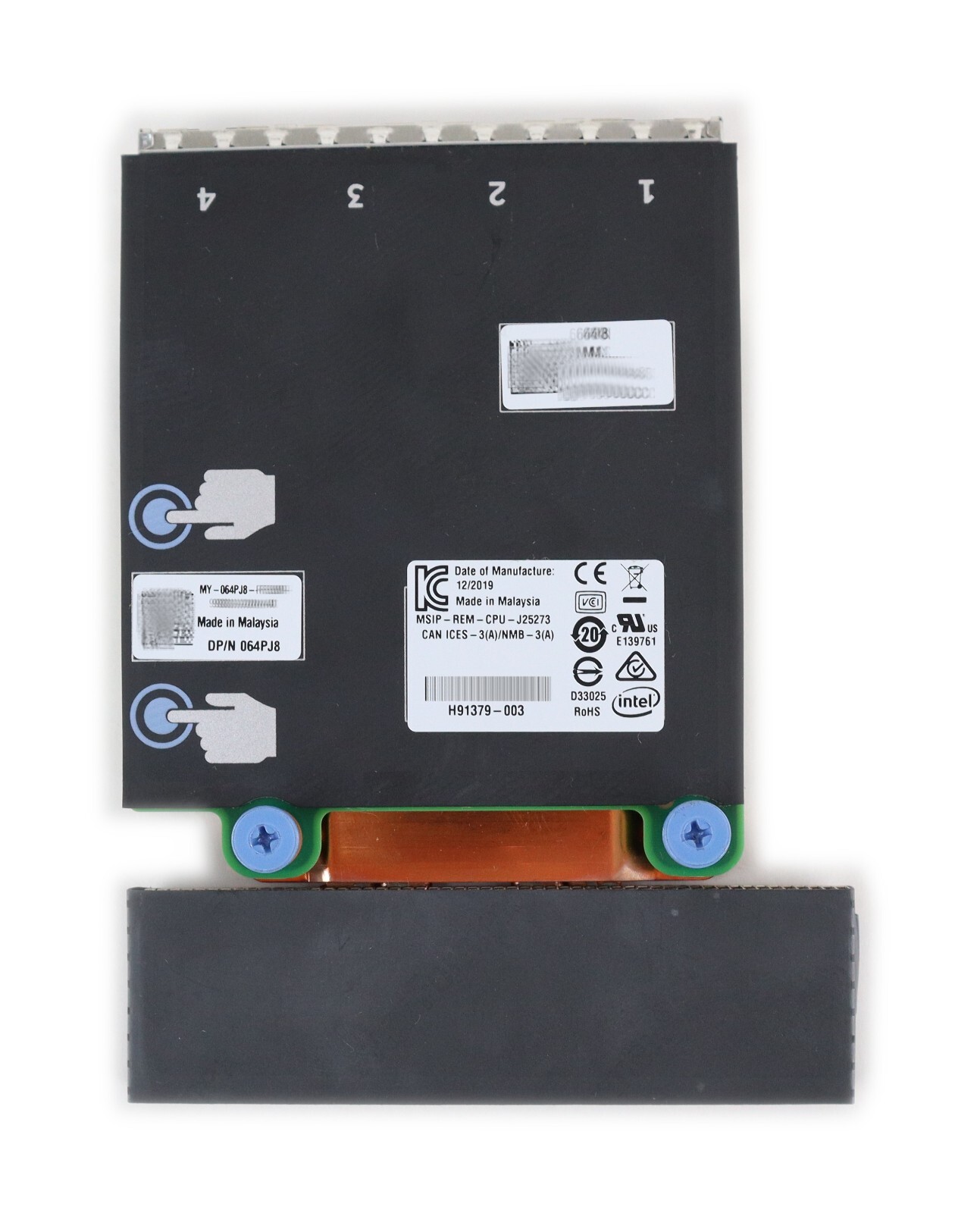 Dell Intel X550-T4 Ethernet 10Gb Quad Port Network Daughter Card RJ45 64PJ8