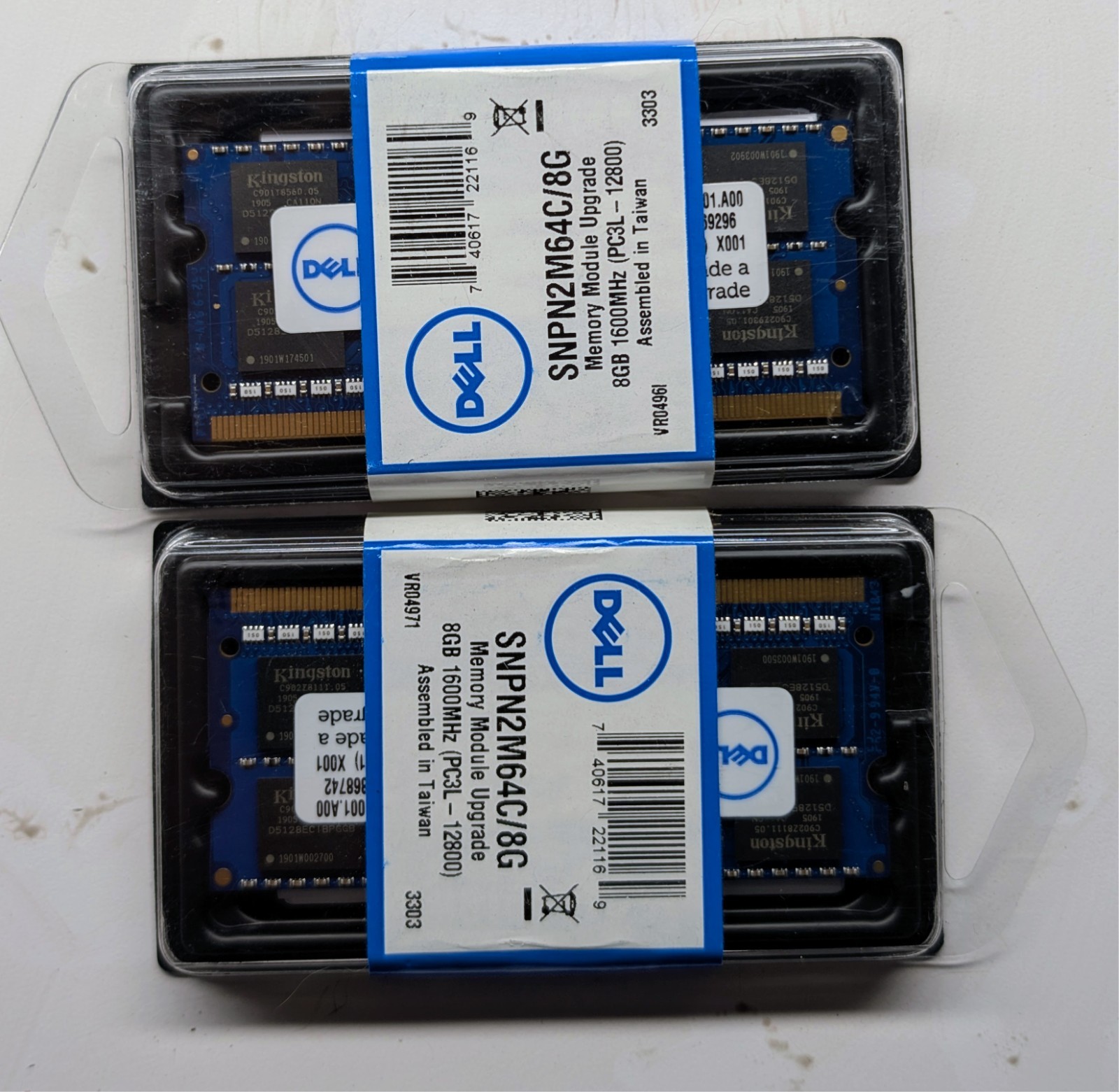 Dell 16 GB 2Rx8 PC3L-12800 (DDR3L-1600) 204Pin Sodimm Memory (SNPN2M64C/8G) 2x8G