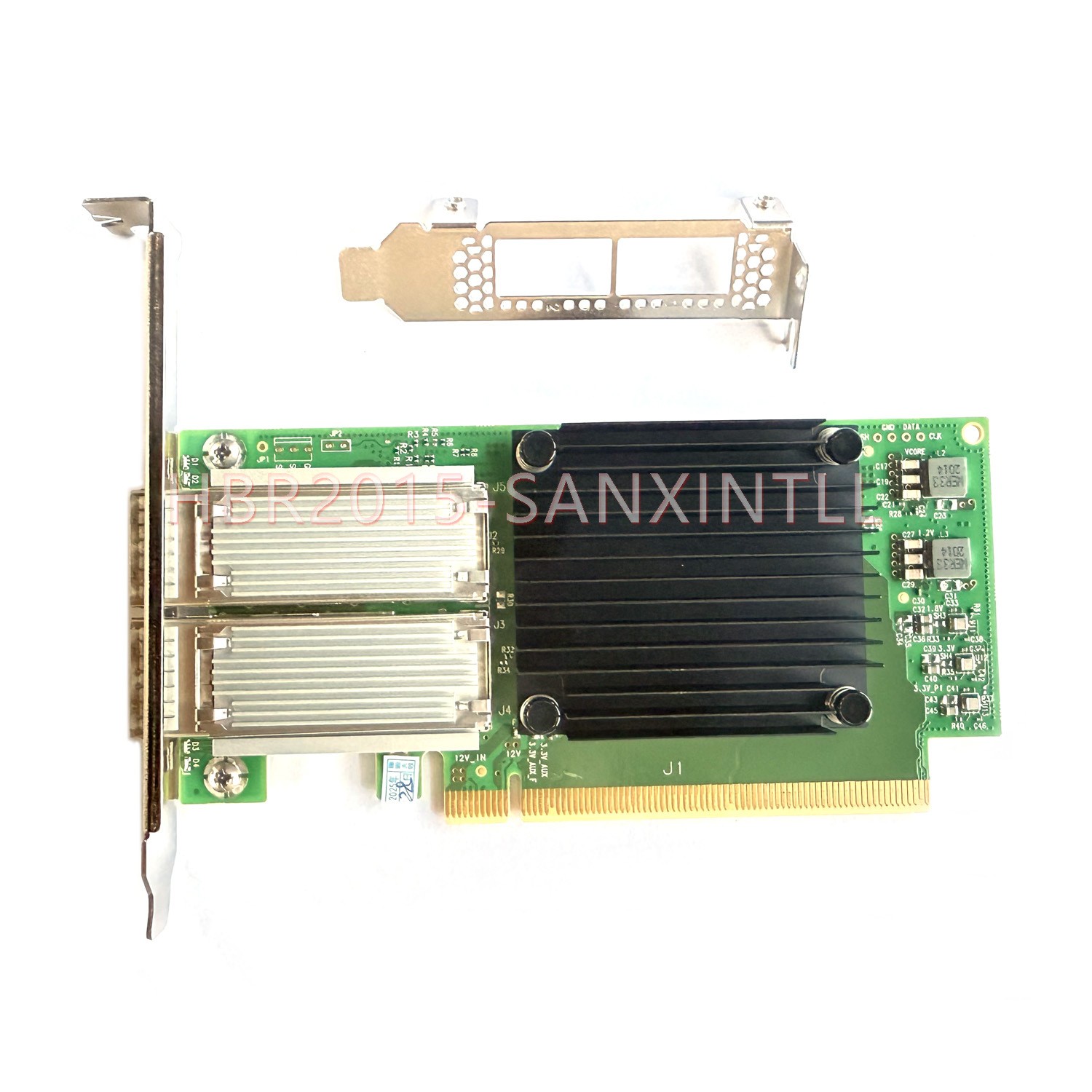 Dell Mellanox MCX516A-CDAT 9FTMY 71C1T 100GbE Dual Port QSFP28 Network Adapter