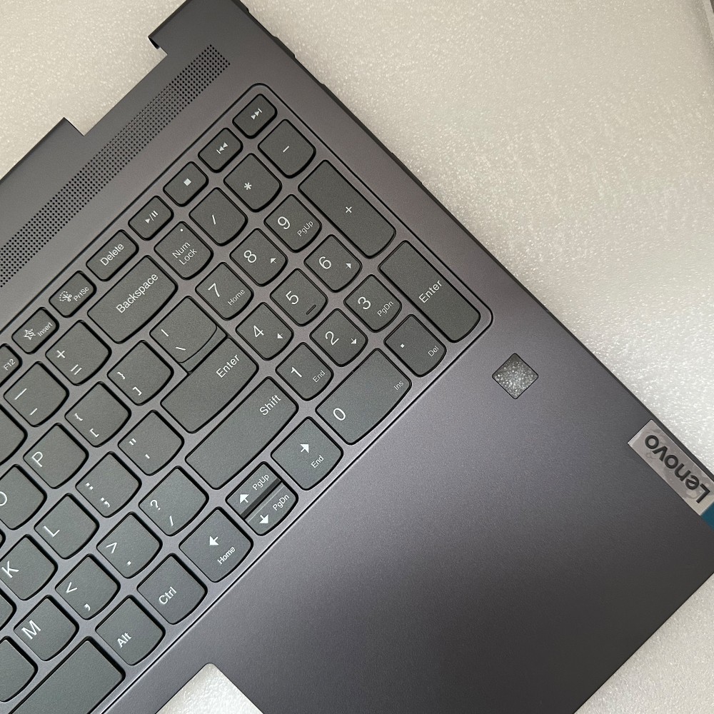 New 5CB1L31865 For Lenovo Yoga 7 16IRL8 Type 82YN Palmrest Keyboard Cover Gray