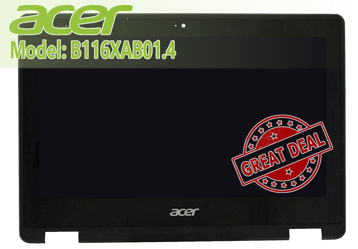 B116XAB01.4 Acer Chromebook Spin 6M.GVFN7.001 HD Touch IPS LCD Laptop Screen