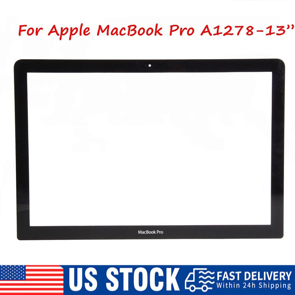 NEW 13.3″ MacBook Pro Unibody A1278 Cover LCD Glass Lens SCREEN Front 13″ Inch
