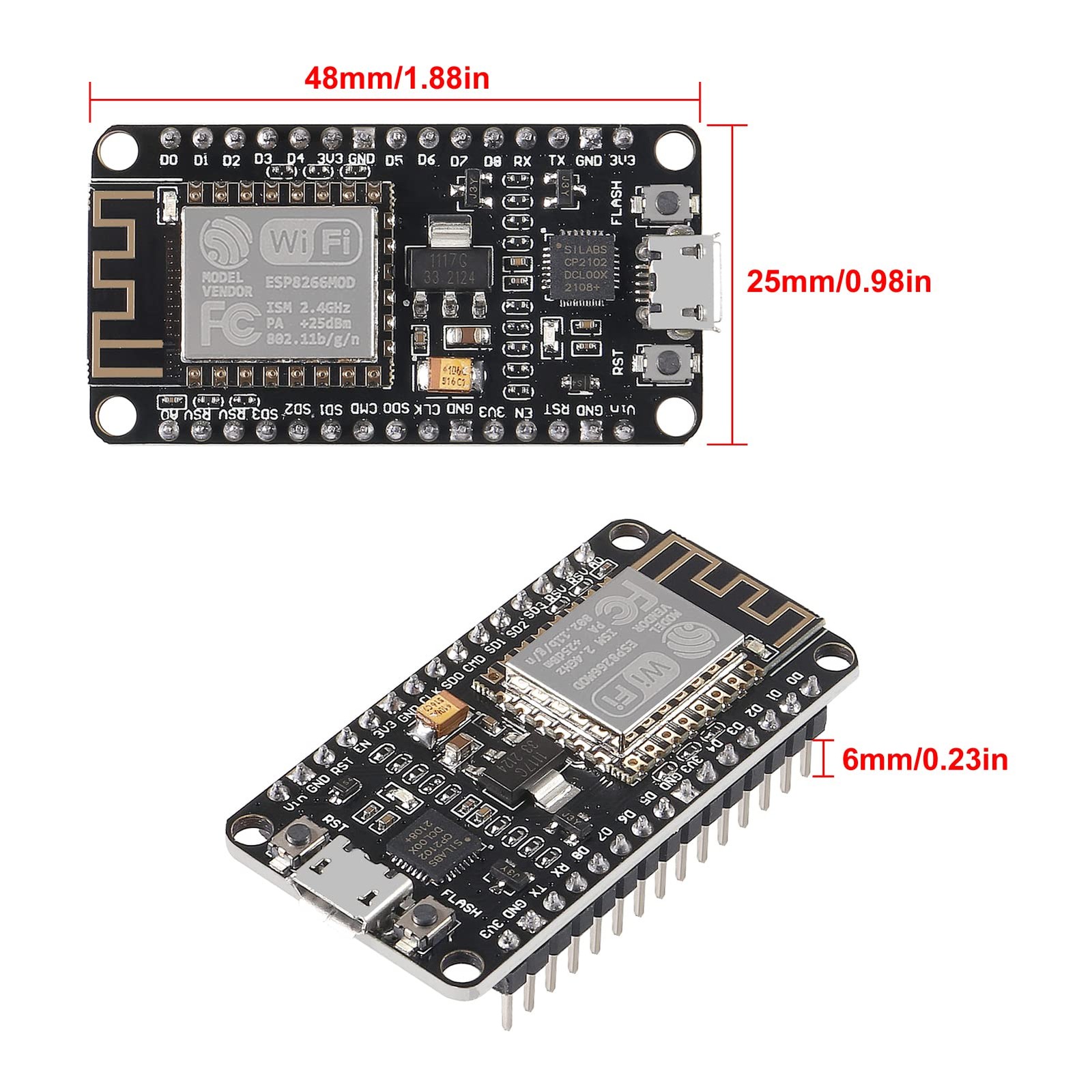 4PCS ESP8266 ESP-12F Development Board Internet NodeMCU WiFi Serial Wireless …